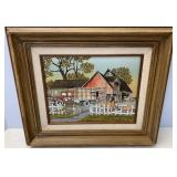 H Hargrove Signed Serigraph