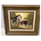 H Hargrove Signed Serigraph