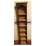 Wooden Display Shelves 11x7x53.5