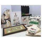 Christmas Wall Hanging Decor, Pillow & Towels
