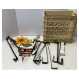 Wreath Hangers & Plastic Crate