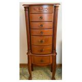 Jewelry Armoire 15.5x10x40.5