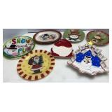 Christmas Serving Plates