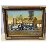 Framed Serigraph By H. Hargrove