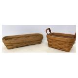 Longaberger Cracker & Tea Baskets