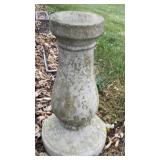Concrete Bird Bath Pedestal