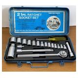 21pc SAE Ratchet/Socket Set