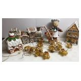 Gingerbread Lights, Train & House