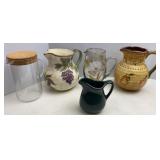 Pitchers & Creamer