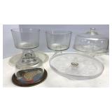 Pedestal Cake Plates & Dessert Bowls