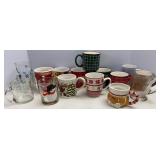 Hallmark & Other Christmas Coffee Mugs