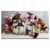 Holiday Stuffed Figures