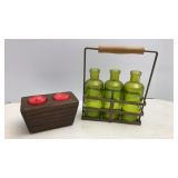 Decorative Bottles & Tea Light Candles
