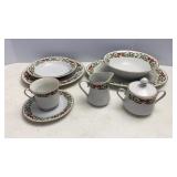 Domestications Christmas China Set