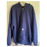 Carhartt Hooded Zip-Up Lined Sweatshirt (3XL)