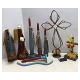 Wooden Candlestick Holders