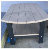 Resin Composite Patio Coffee Table