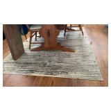Area Rug Under Dining Table 62x84