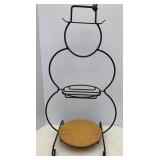 Longaberger Wrought Iron Snowman