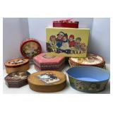 Raggedy Ann & Andy Decorated Boxes