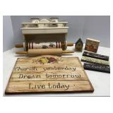 Rolling Pin Holder & Wall Decor