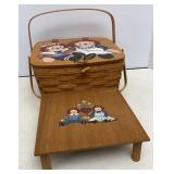 Longaberger Raggedy Ann & Andy Cake Basket