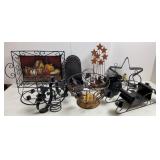 Metal seasonal home decor