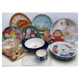 Seasonal Plastic Serving Pieces