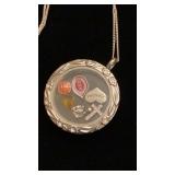 Origami Owl floating charm necklace