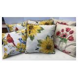 Floral Throw Pillows