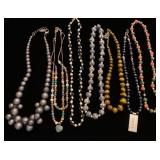 Natural stone and other beaded mid-length