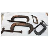 C-Clamps, Hargrave 3", Jorgenson 6"