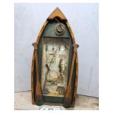 Fishing Boat wall decoration, 25" X 12"