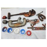 Pipe cutting & flaring tools