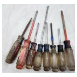 Craftsman screwdrivers, variety