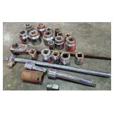 3/4" Socket , ratchet, extension set