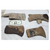 Axe Heads (4) fireman