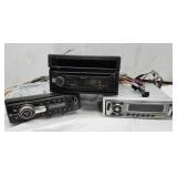Car Radios (3), Kenwood X 2 & Dual