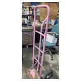 Two wheel dollie, inflated tires