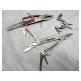 Multi Tool pocket knives (3)