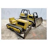 Tonka bulldozers (2), smaller missing parts