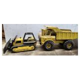Tonka Bulldozer & Dump Truck