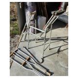 Crutches & walker & cane
