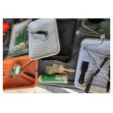Painting Supplies, trays, brushes, rollers