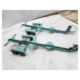 Tonka Blue Metal Boat Trailers (2)