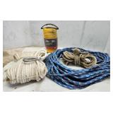 Rope, new & used, Nylon & cotton