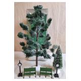 Department 56 Trees, Benches & Clock Poles