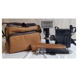 Metz Mecablitz 402 Portable Camera Flash & Tripod