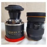 Tokina AF AT-X & Graflex Synchro-Compur Lenses