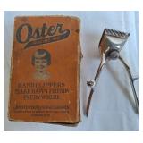 Oster Hand Clippers w/Original Box, Vintage